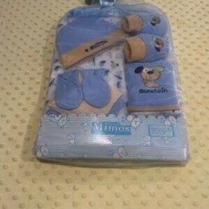 NWT Little Mimos Infant and Toddler Blanket Gift Set 9 Pieces #110